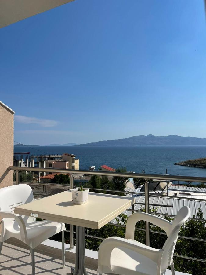 Villa Eden Breeze Sarande Bagian luar foto