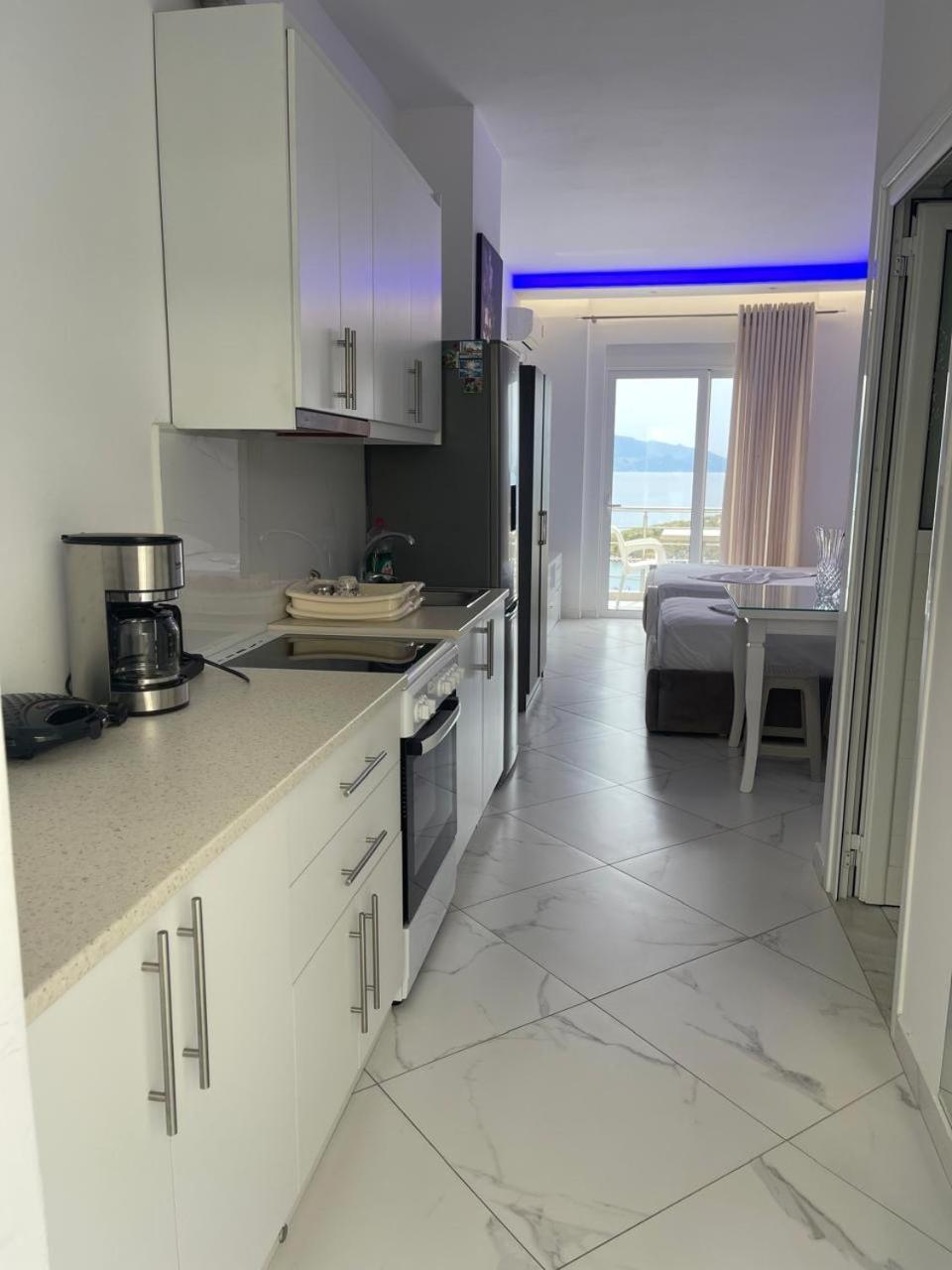 Villa Eden Breeze Sarande Bagian luar foto